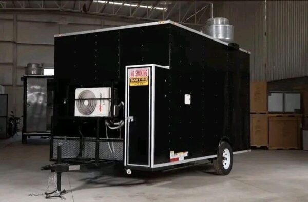 8'x12' Enclosed Food Trailer