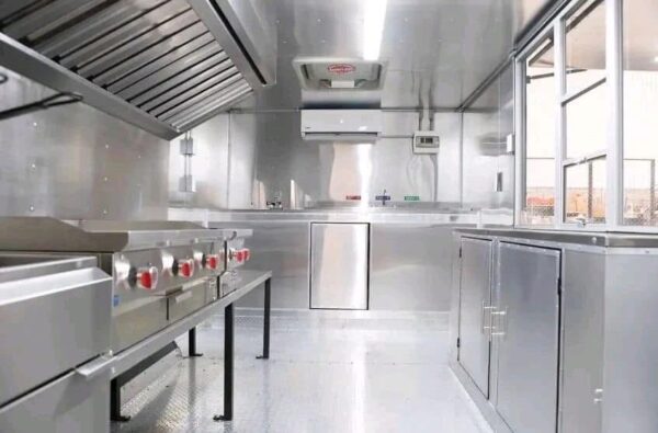 8'x12' Enclosed Food Trailer