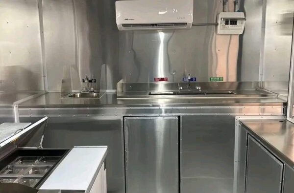 8'x12' Enclosed Food Trailer